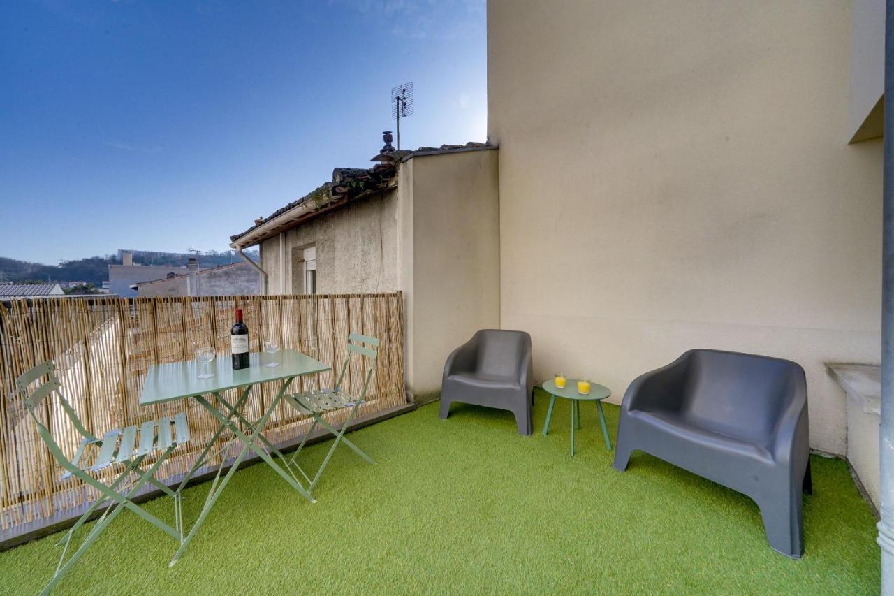 Apt De 30 M2 - 5 Min De Bordeaux - Terrasse - Parking Cenon Exterior foto